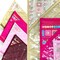 Pack of 4 Assorted Sari Bag with Zipper Closure Single Saree Cover Wardrobe Clothes Organiser Sari Storage Bag Indian Wedding Favor Cloth Case Gift Packing